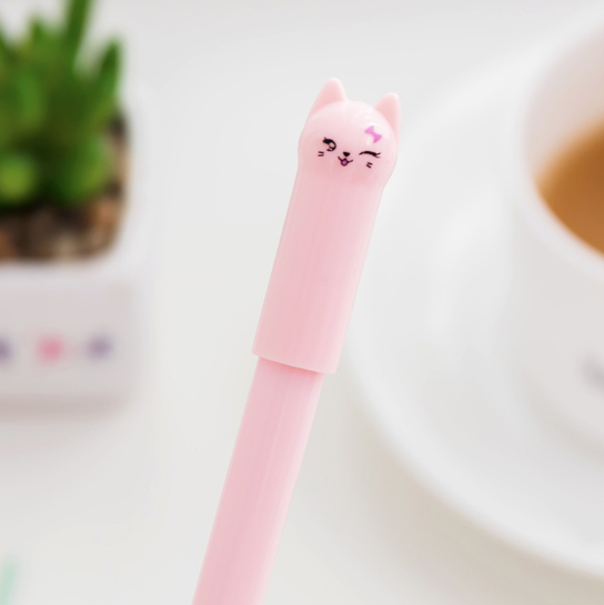 1 Piece Pussy 0.5mm Gel Pen KINIYO Stationery