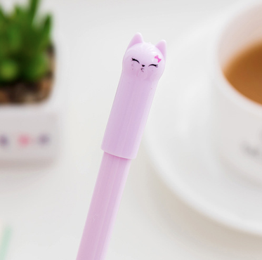 1 Piece Pussy 0.5mm Gel Pen KINIYO Stationery