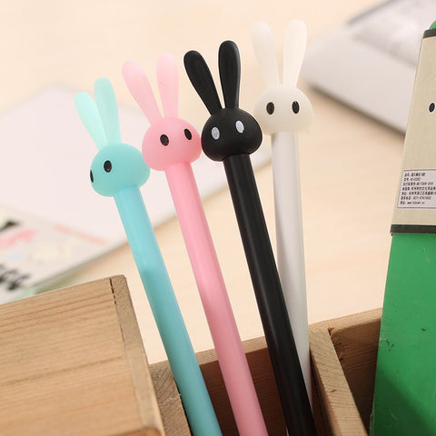 1 Piece Rabbit 0.38mm Gel Pen KINIYO Stationery