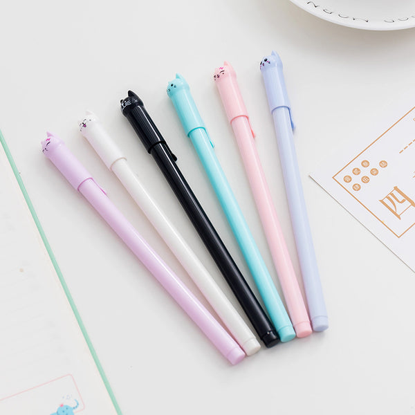 1 Piece Pussy 0.5mm Gel Pen KINIYO Stationery