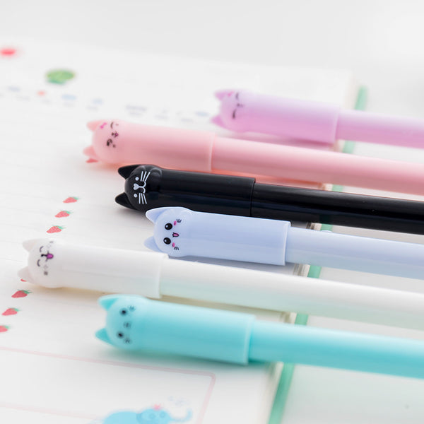 1 Piece Pussy 0.5mm Gel Pen KINIYO Stationery