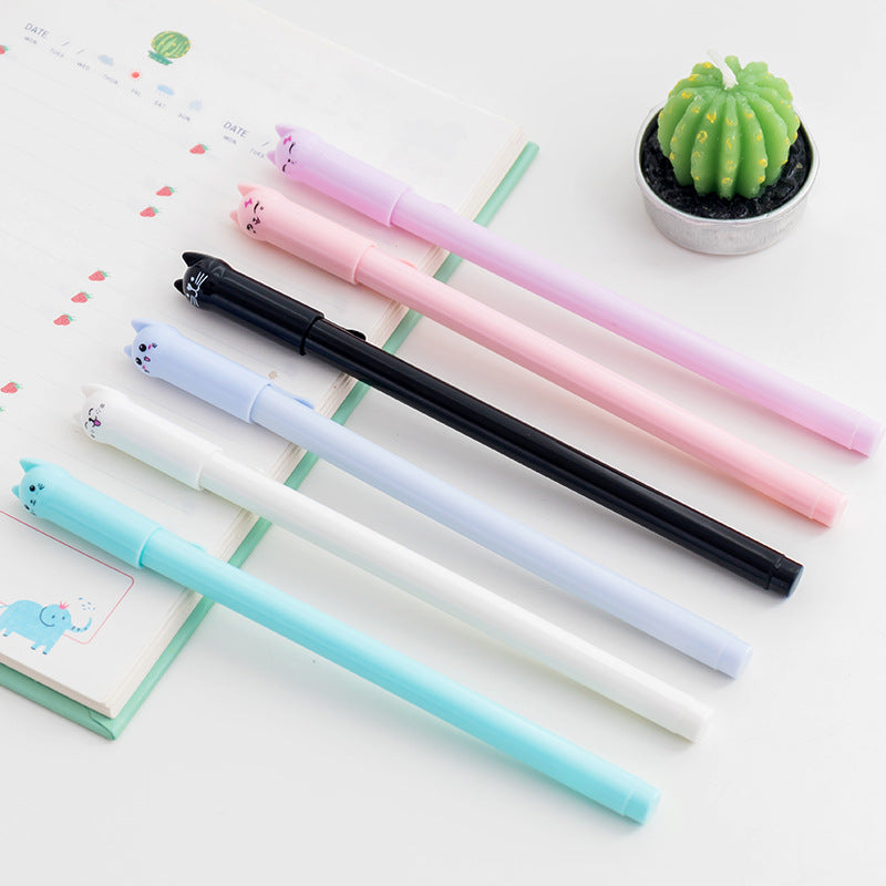 1 Piece Pussy 0.5mm Gel Pen KINIYO Stationery