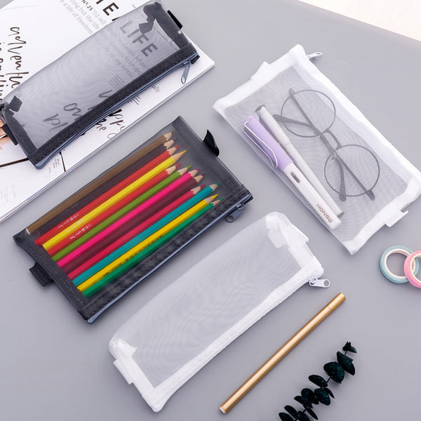 1 Piece Grenadine Transparent Pencil Case KINIYO Stationery