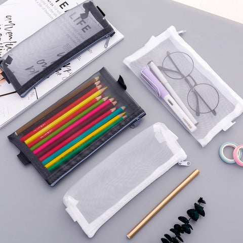 1 Piece Grenadine Transparent Pencil Case KINIYO Stationery