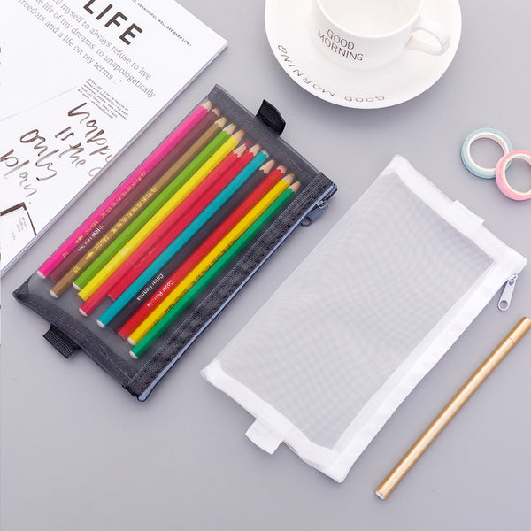 1 Piece Grenadine Transparent Pencil Case KINIYO Stationery